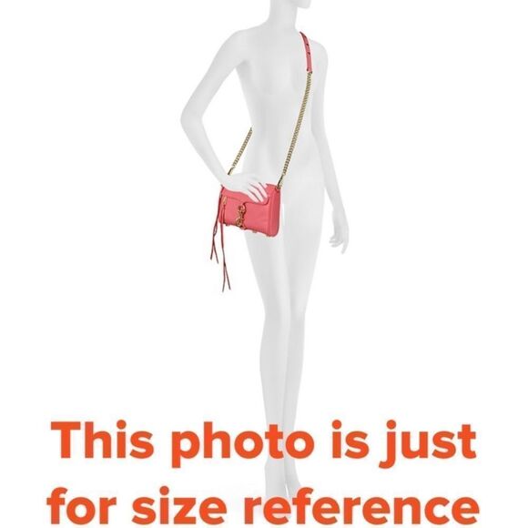 REBECCA MINKOFF “Mini MAC” Watermelon Leather Xbdy - Picture 4 of 8